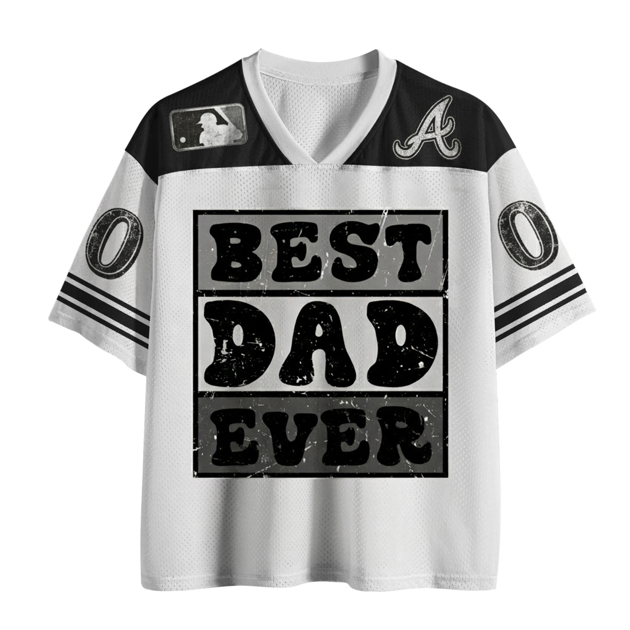 MLB x ATL Best Dad Ever Mesh Jersey HLP 060426 LBN 1