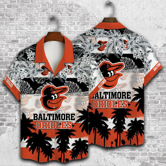 MLB x BAL Summer Beach Hawaiian Shirt HLP 070426 HLPHUONG 1