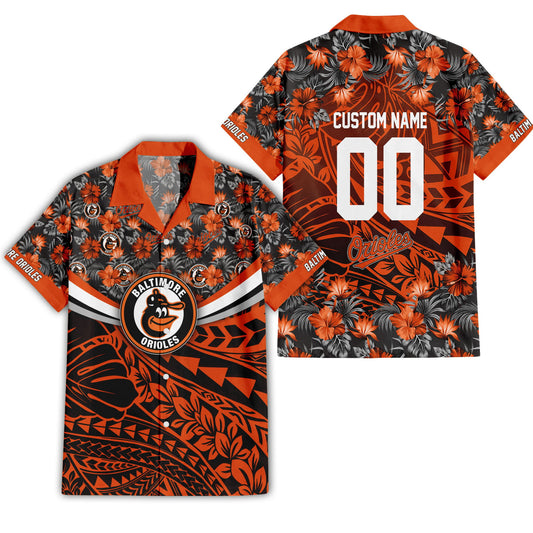 MLB x BAL Summer Custom Hawaiian Shirt HLP 070426 HLPHUONG 1