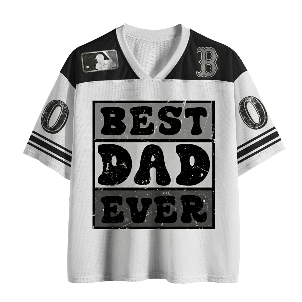 MLB x BOS Best Dad Ever Mesh Jersey HLP 060426 LBN 1