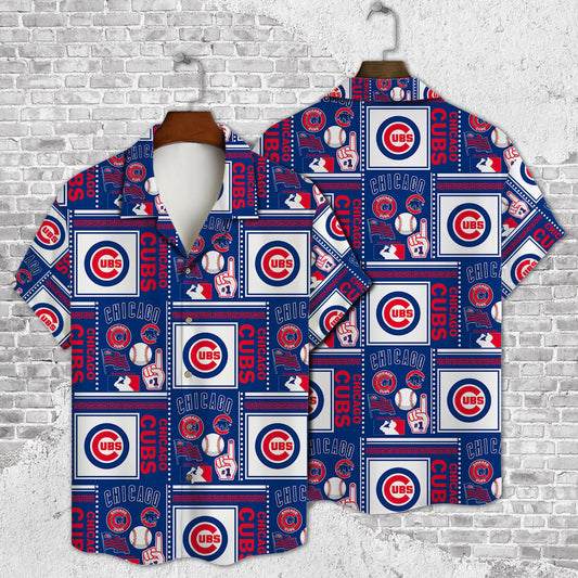 MLB x CHI Baseball Hawaiian Shirt HLP 070426 HLPHUONG 1