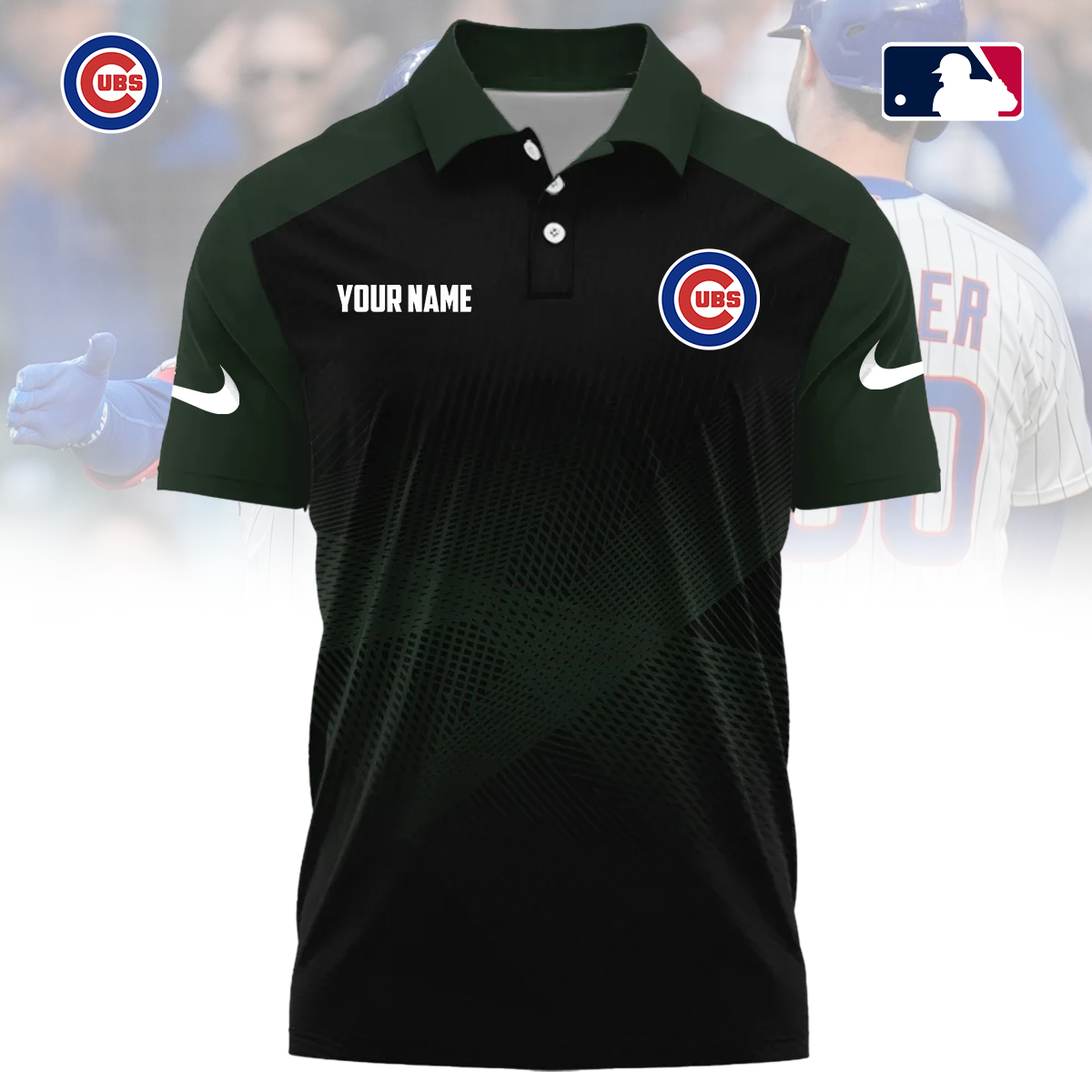 MLB x CHI Custom Name Sport Premium Polo Shirt HLP 30426 HLPHUONG
