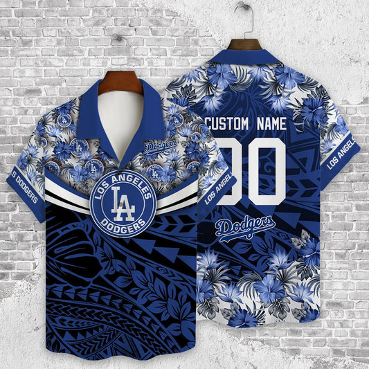 MLB x LAD Summer Custom Hawaiian Shirt HLP 070426 HLPHUONG 1