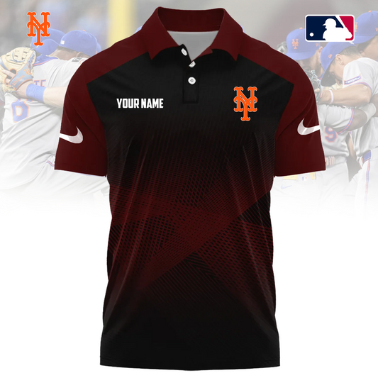 MLB x NYM Custom Name Sport Premium Polo Shirt HLP 30426 HLPHUONG