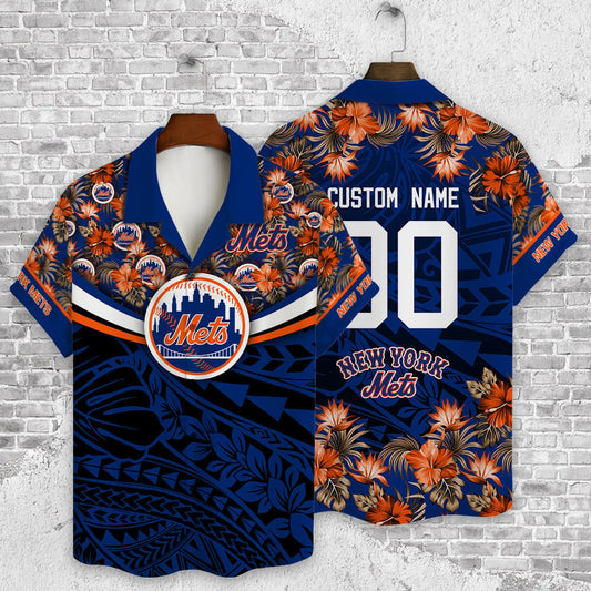 MLB x NYM Summer Custom Hawaiian Shirt HLP 070426 HLPHUONG 1