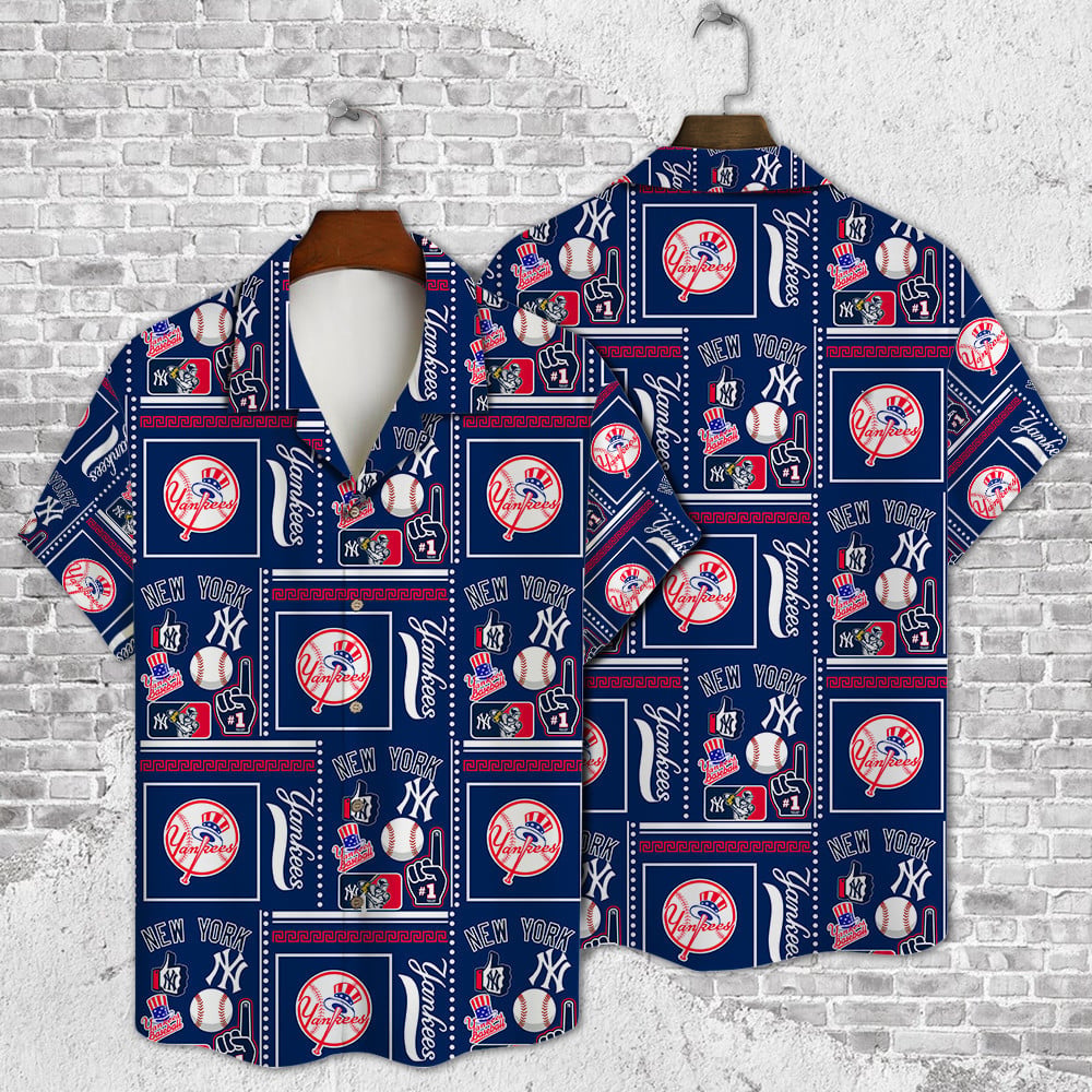 MLB x NYY Baseball Hawaiian Shirt HLP 070426 HLPHUONG 1