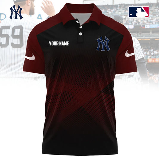 MLB x NYY Custom Name Sport Premium Polo Shirt HLP 30426 HLPHUONG