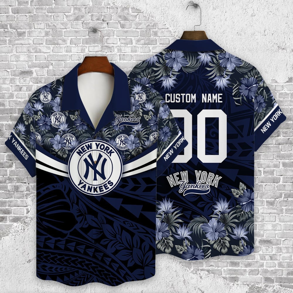 MLB x NYY Summer Custom Hawaiian Shirt HLP 070426 HLPHUONG 1