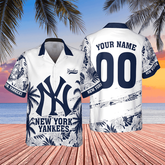 MLB x NYY Summer Custom Hawaiian Shirt HLP 080426 HLPHUONG