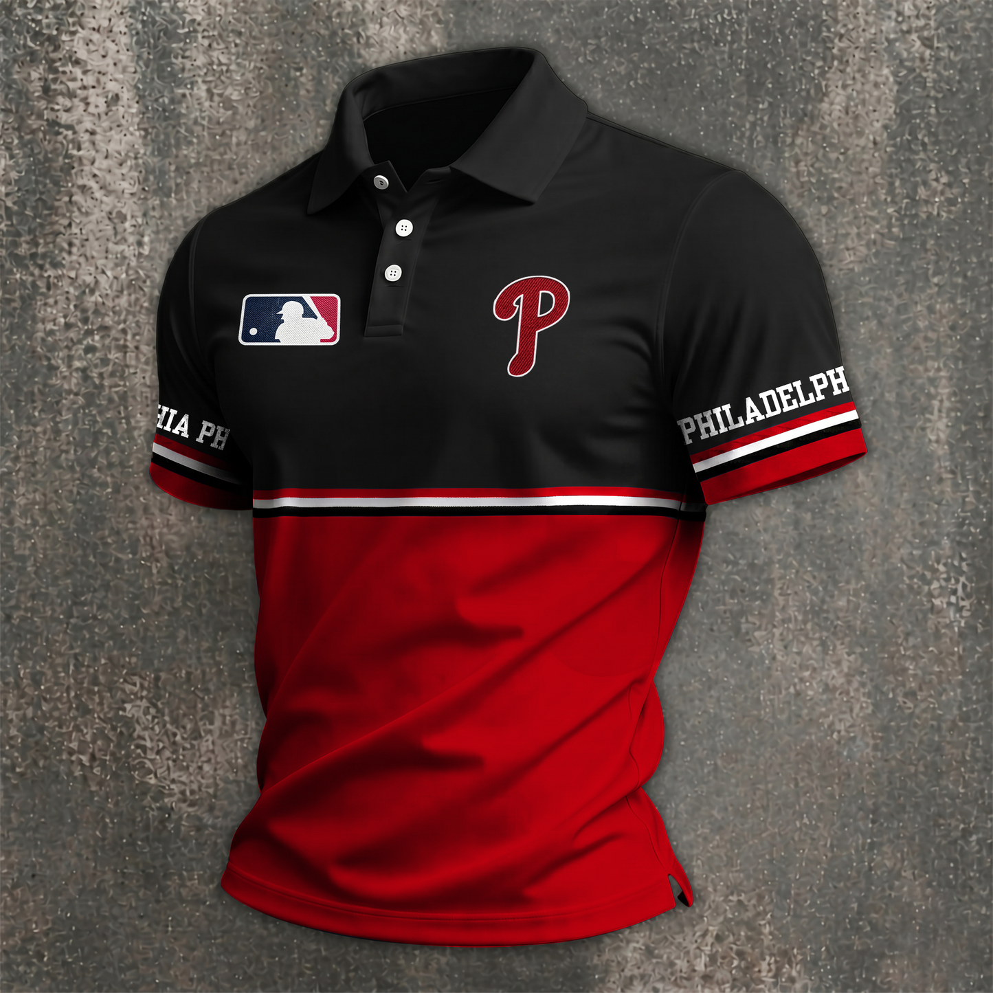 MLB x PHI Premium Polo Shirt HLP 060526 HLPHUONG