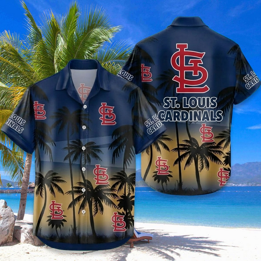 MLB x STL Coconut Hawaiian Shirt HLP 230426 LBN