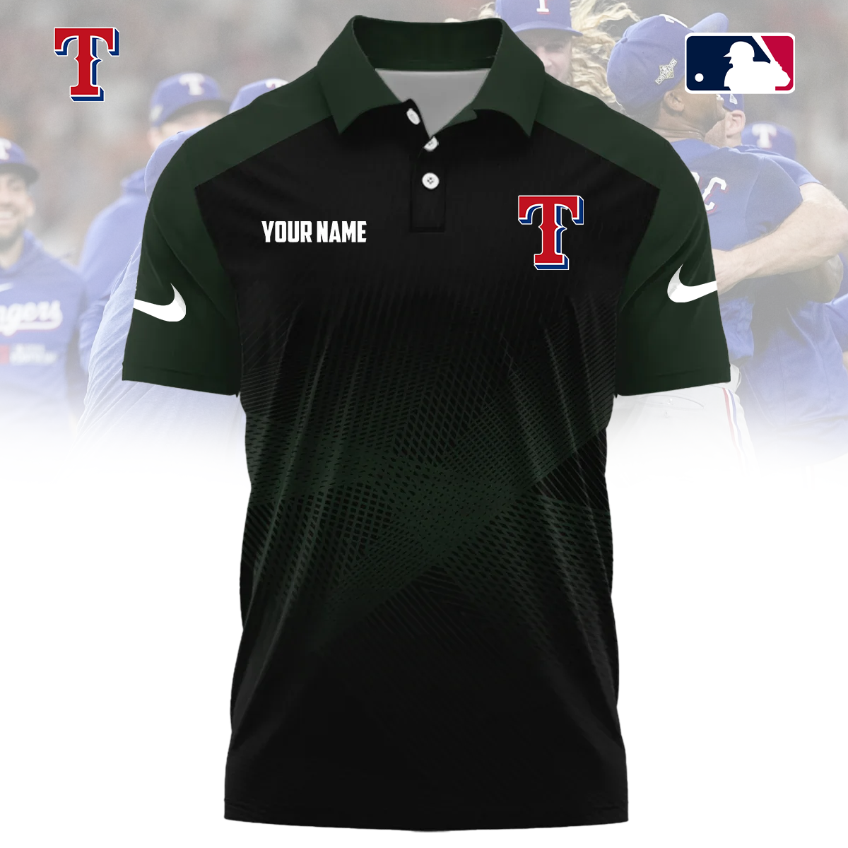 MLB x TEX Custom Name Sport Premium Polo Shirt HLP 30426 HLPHUONG