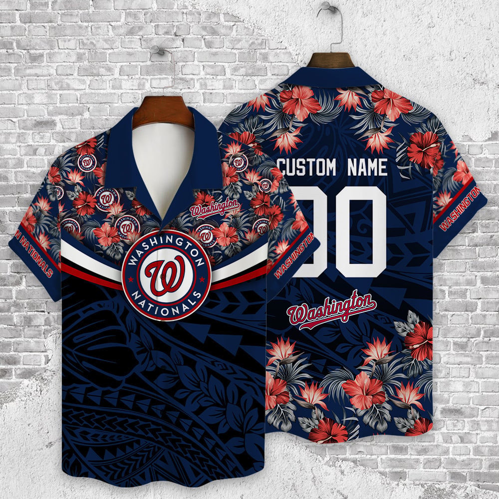 MLB x WAS Summer Custom Hawaiian Shirt HLP 070426 HLPHUONG 1