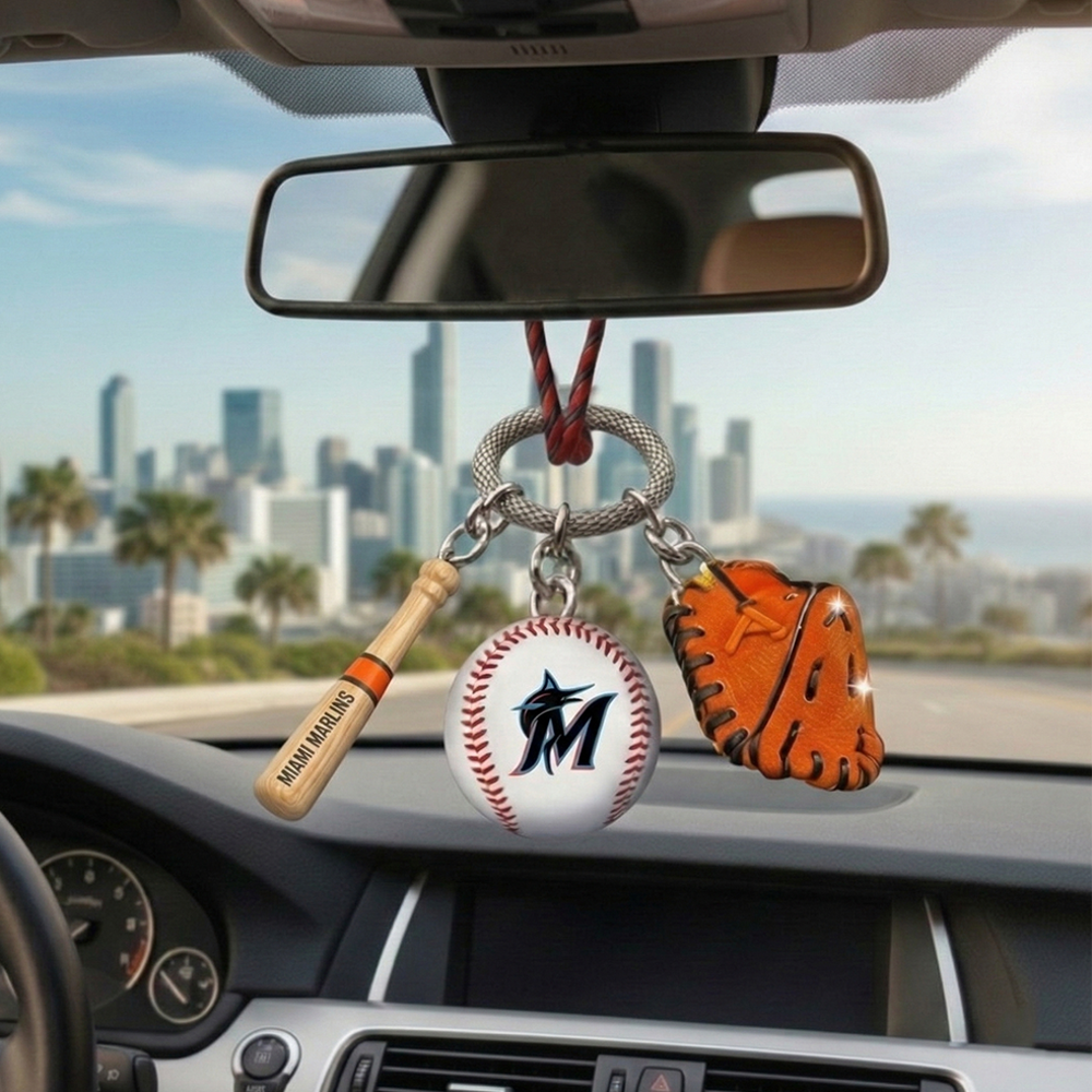 MM x MLB Car Rearview Mirror Charm NAK TTT