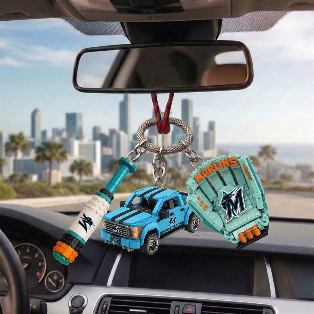 MM x MLB Lego Car Charm Trio NAK TTT
