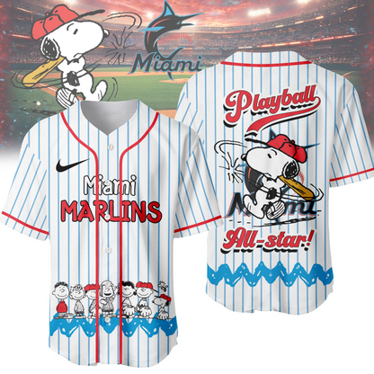 MM x Premium MLB Snoopy Playball Jersey DDT NTL