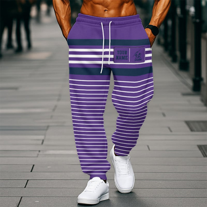 MS x NRL Casual Long Pants Custom Name Gift For Fan DDT 190326 NTL