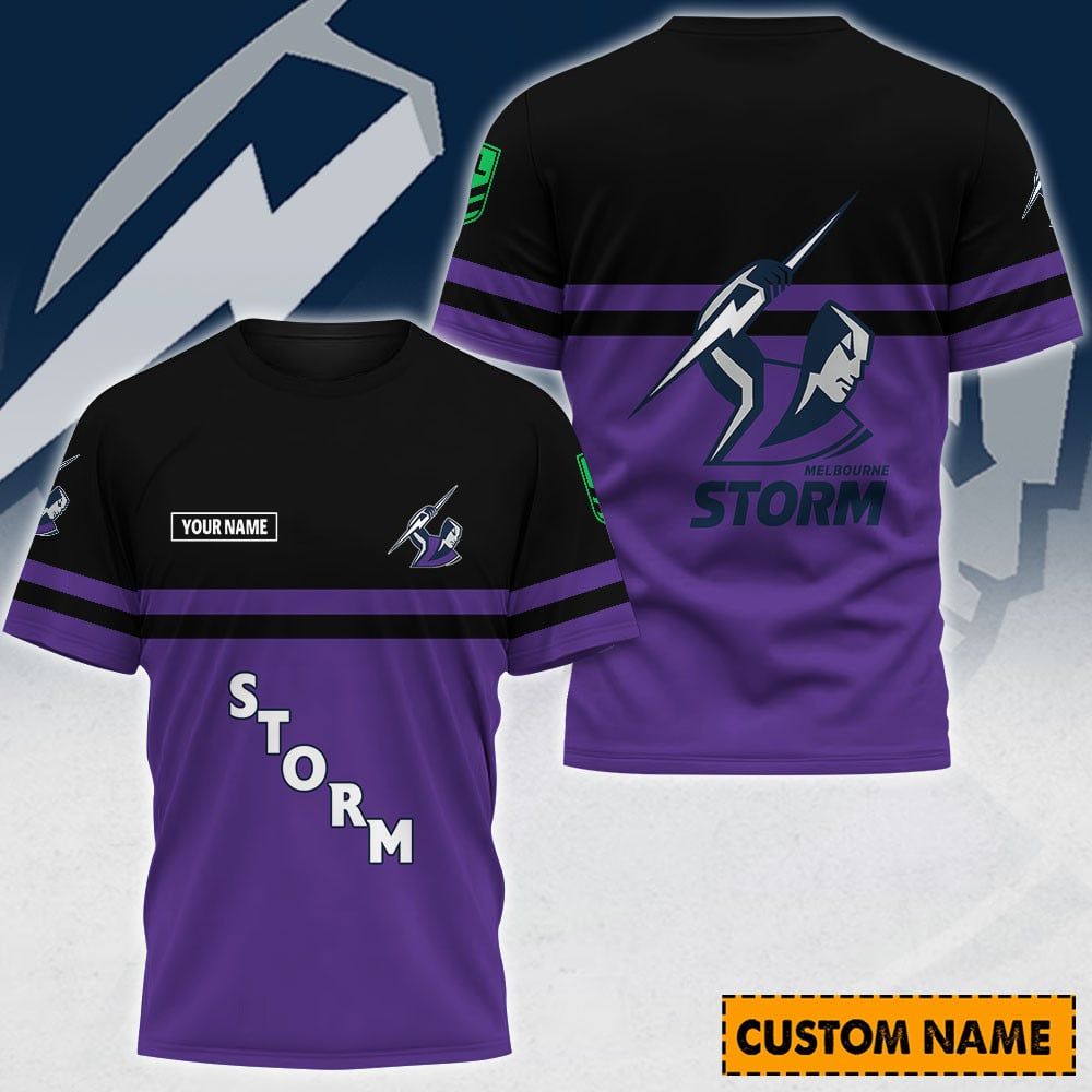 MS x NRL Casual T Shirt Custom Name Gift For Fan DDT 190326 NTL