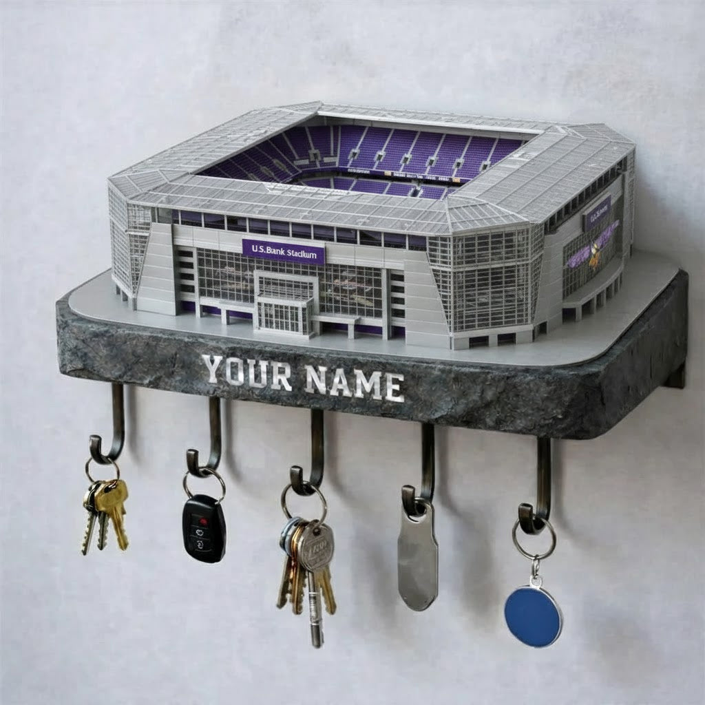 MV Stadium Premium NFL Wood Key Hanger DDT NHM