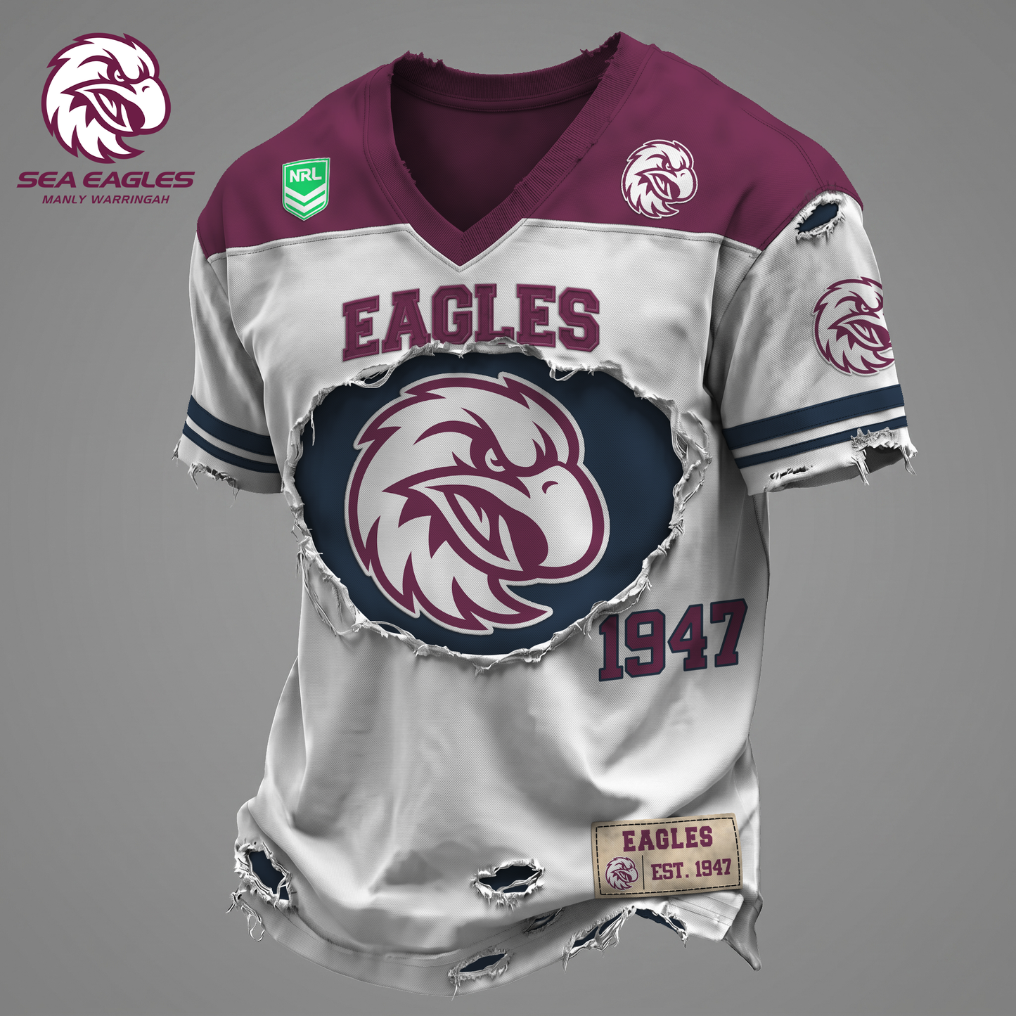 MWSE x NRL Luxury Classic T-shirt DDT 160526 NTL