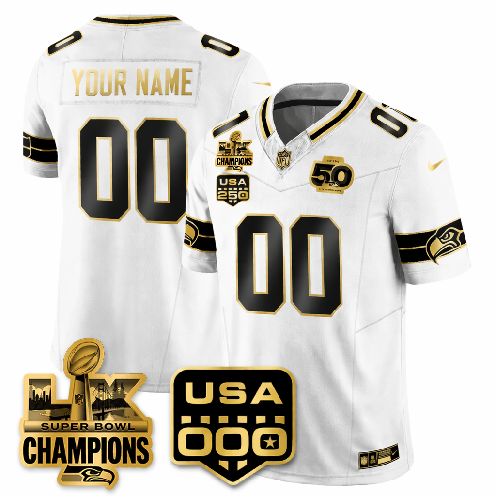 Men SEA Super Bowl LX Champions Jersey DDT NTL