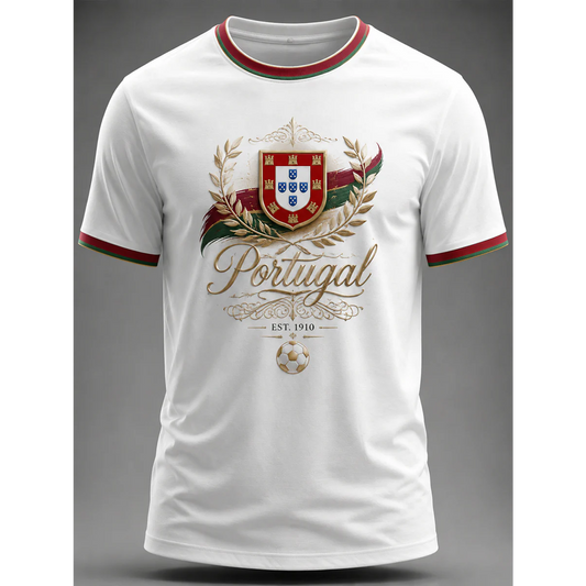 Men's Portugal Football 3D Shirt V13 DATND TANTD 050626
