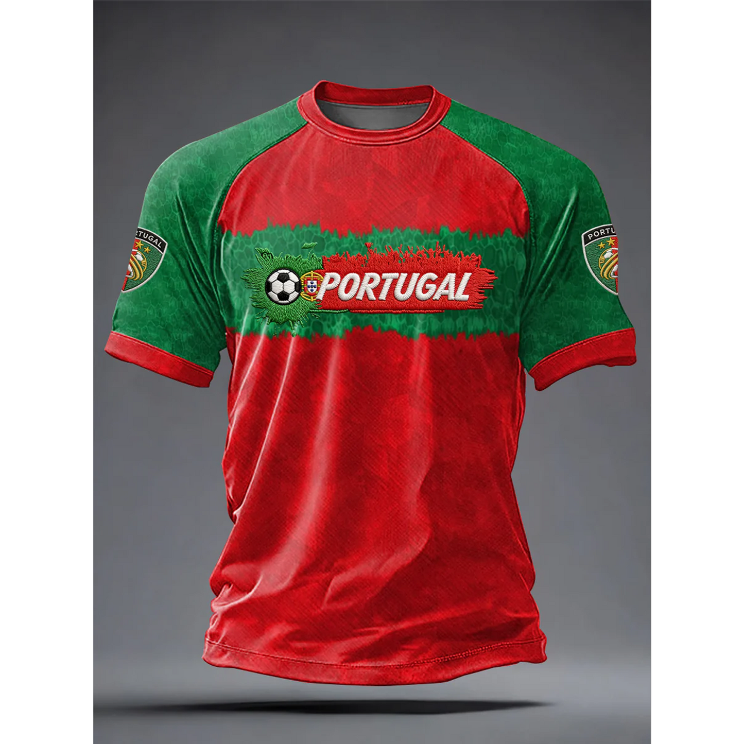 Men's Portugal Football 3D Shirt V26 DATND TANTD 050626