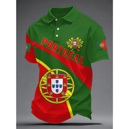 Men's Portugal Football 3D Shirt V33 DATND TANTD 050626