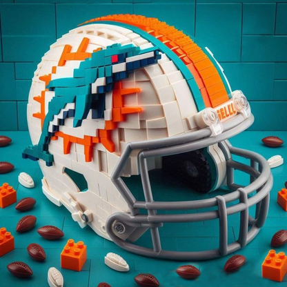 NFL Teams Helmets Armed With LEGO-Like Blocks DDT NTL
