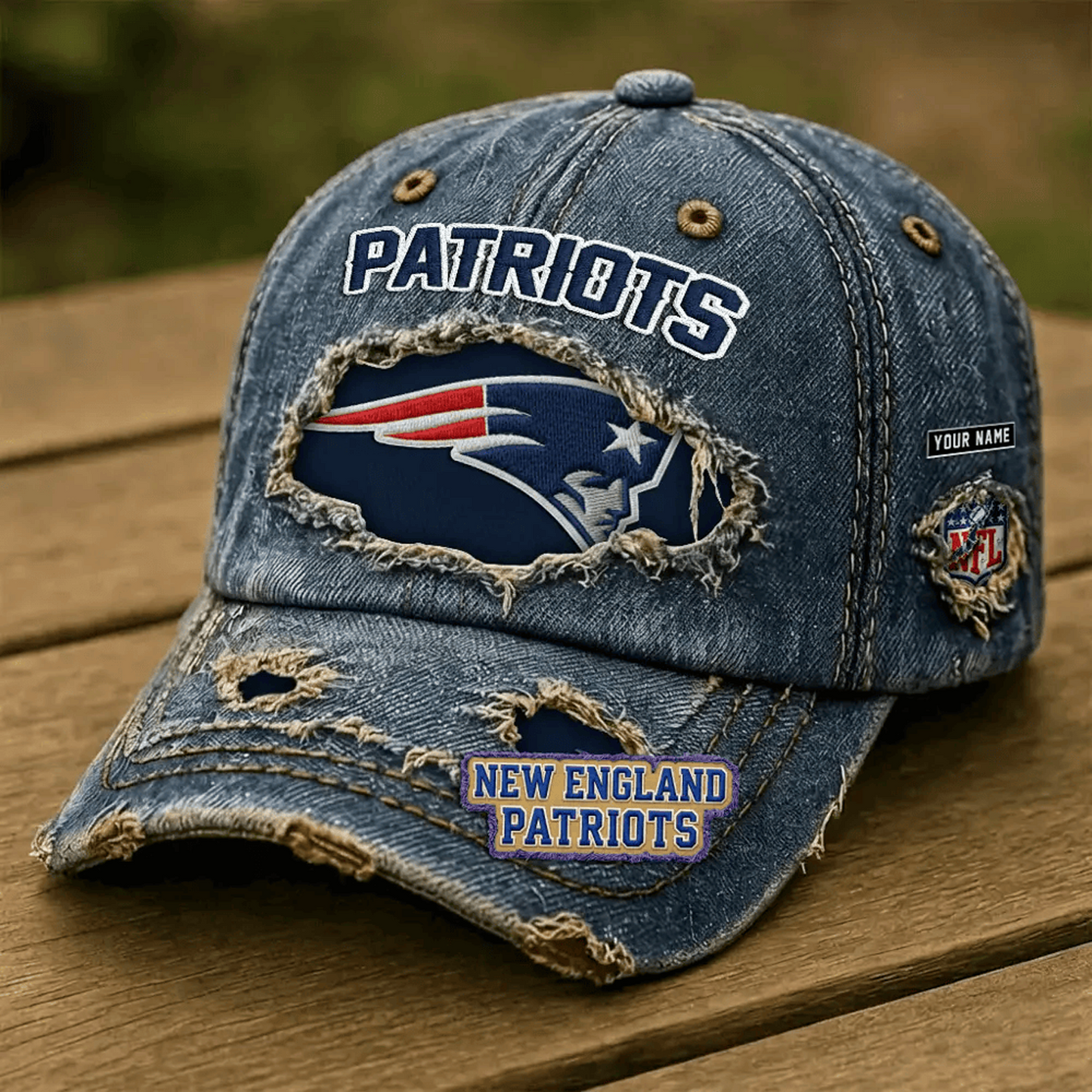 NE x NFL Denim Washed Cap 2805 DatND DVT