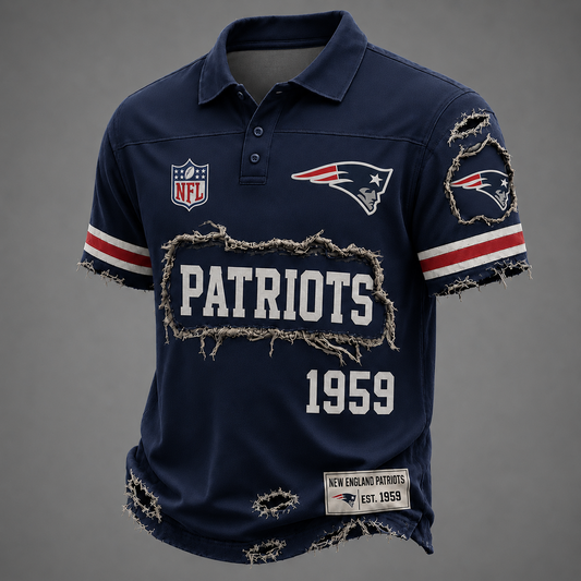 NE x NFL Luxury Classic Polo shirt 0506 DatND DVT