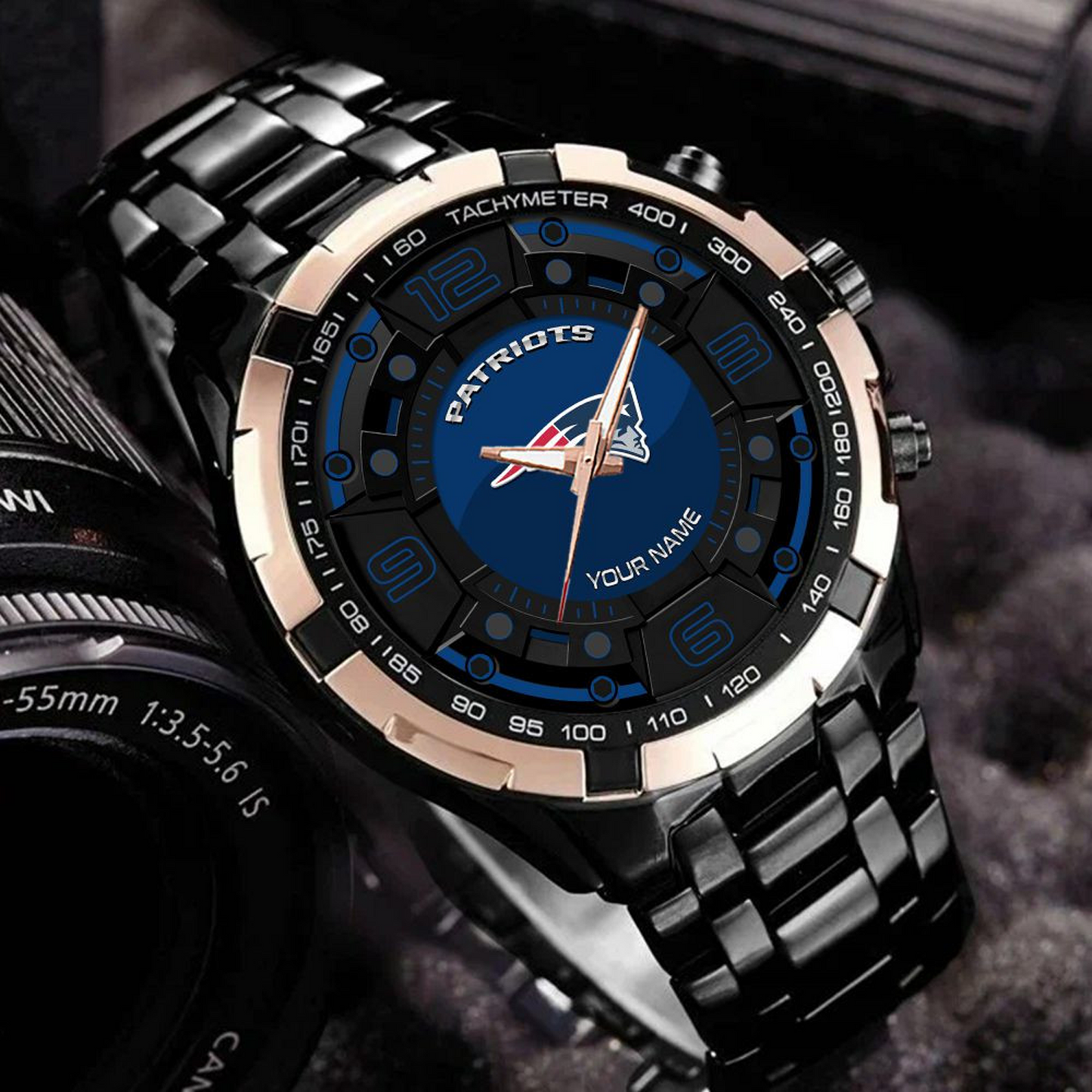 NE x NFL Stainless Steel Watch DatND DVT