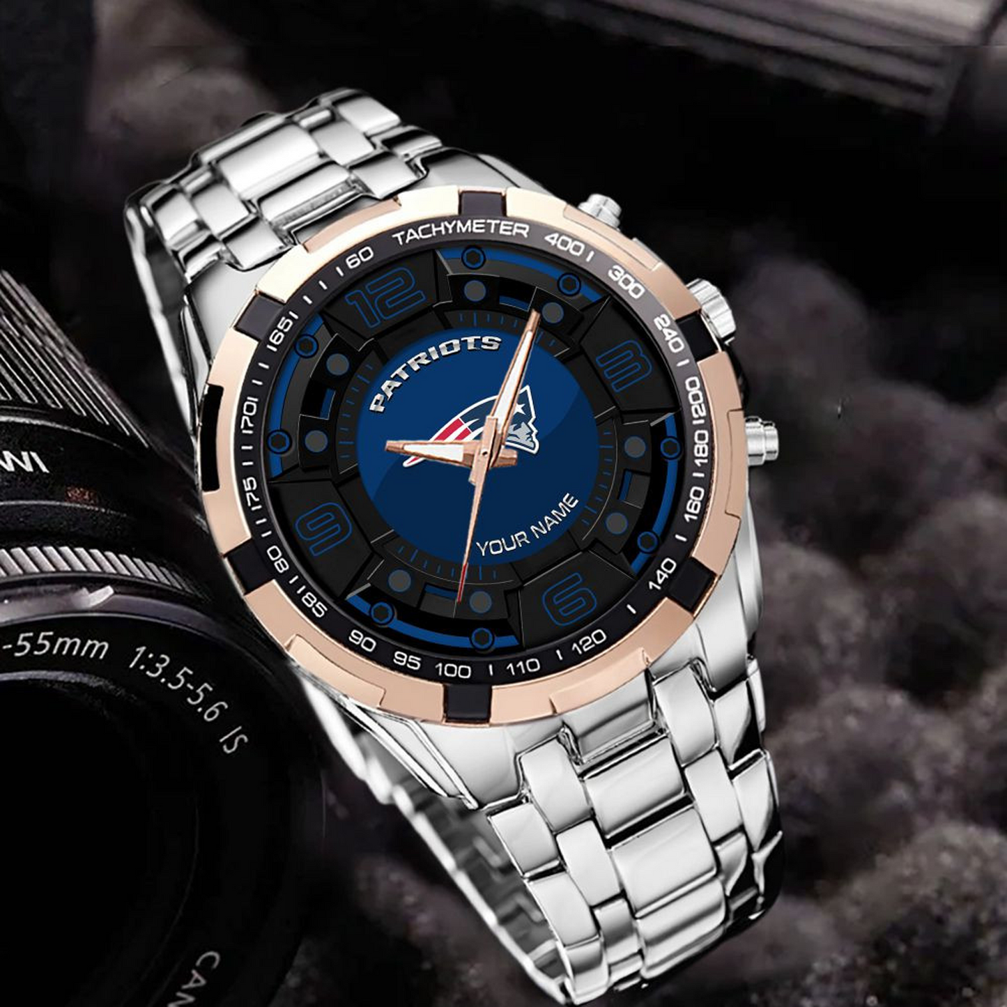NE x NFL Stainless Steel Watch DatND DVT
