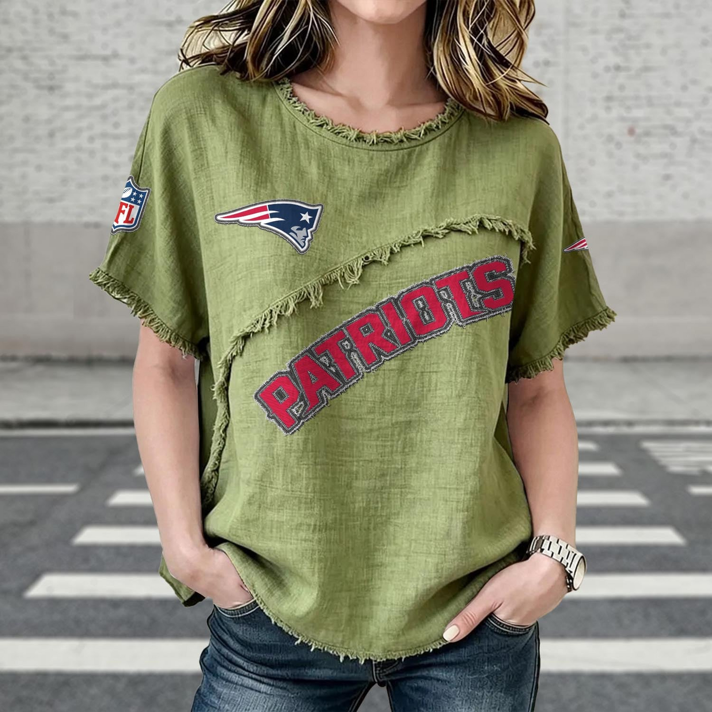 NE x NFL Women’s Vintage O-Neck 2905 DatND DVT
