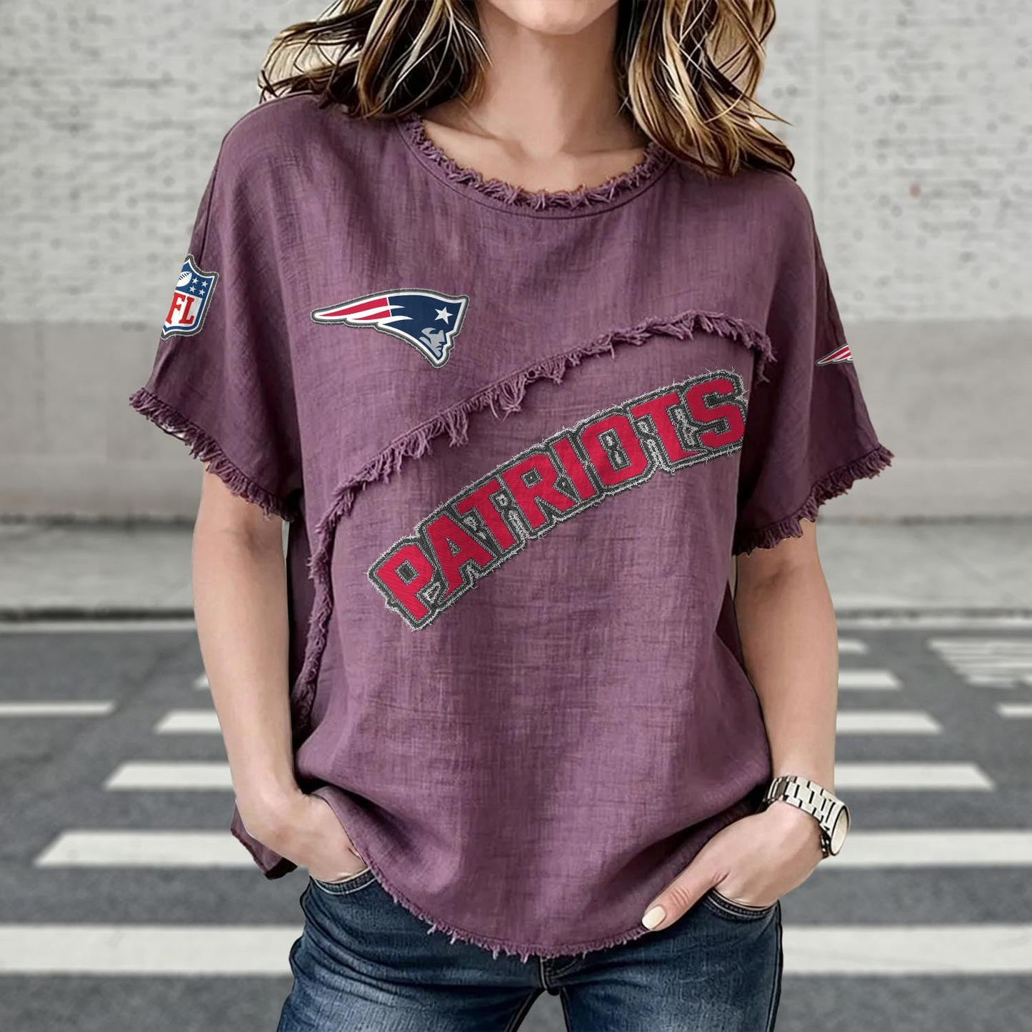 NE x NFL Women’s Vintage O-Neck 2905 DatND DVT