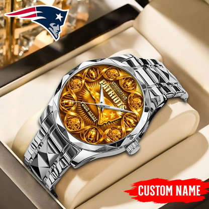 NEP Premium NFL It's In My DNA Stainless Steel Watch DDT  NTL