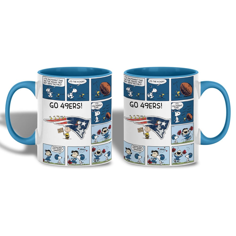 NEP Premium NFL Peanuts Comic Mug DDT  CTND