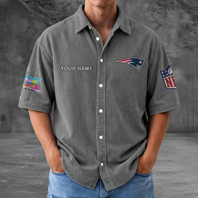 NEP x NFL Men Seersucker Button Shirt DDT NTL