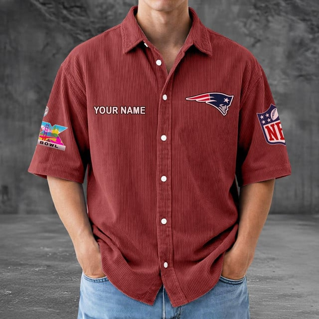 NEP x NFL Men Seersucker Button Shirt DDT NTL