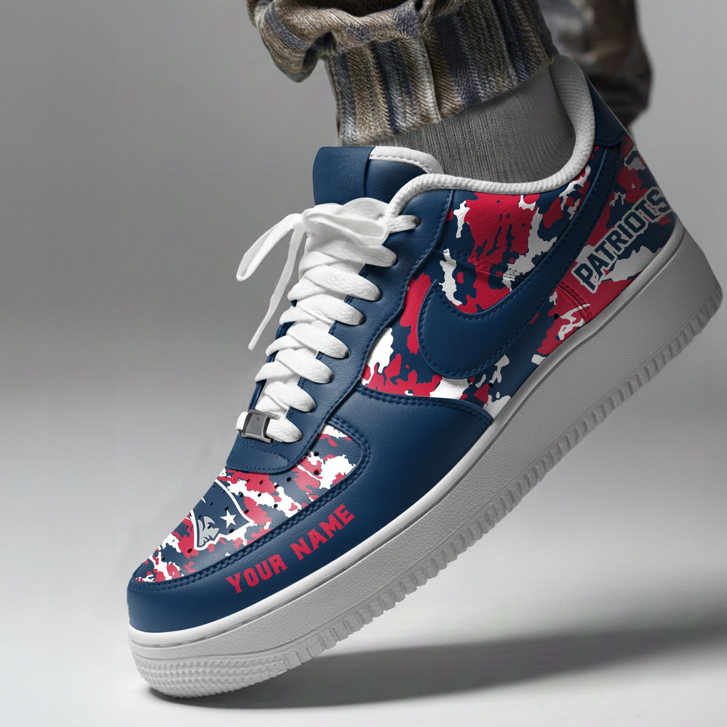 NEP x NFL Premium Camo AF1 Sneakers DDT CTND