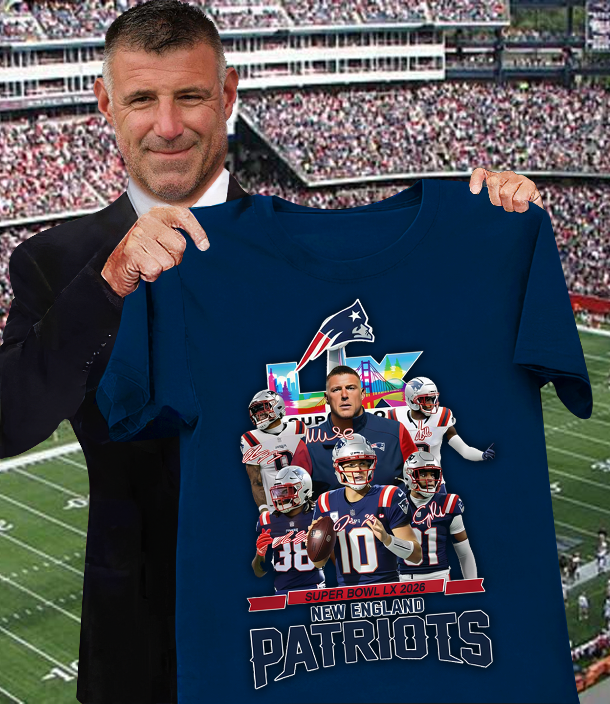 NEP x NFL Super Bowl Winners Shirt DDT VHM