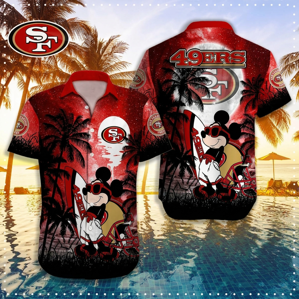 NFL X SF MK Tropical Trees Hawaiian Shirt HLP 070526 LBN
