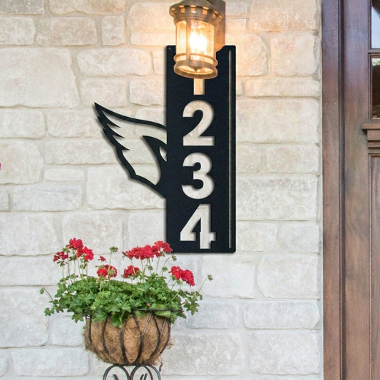 NFL x ARI Custom Address Metal Sign HLP 40526 LBN