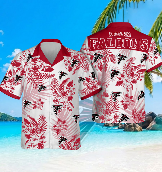 NFL x ATL Beach Hawaiian Shirt HLP 60426 HLPHUONG