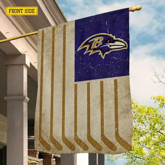NFL x BAL Hockey Proud House Flag HLP 070526 LBN
