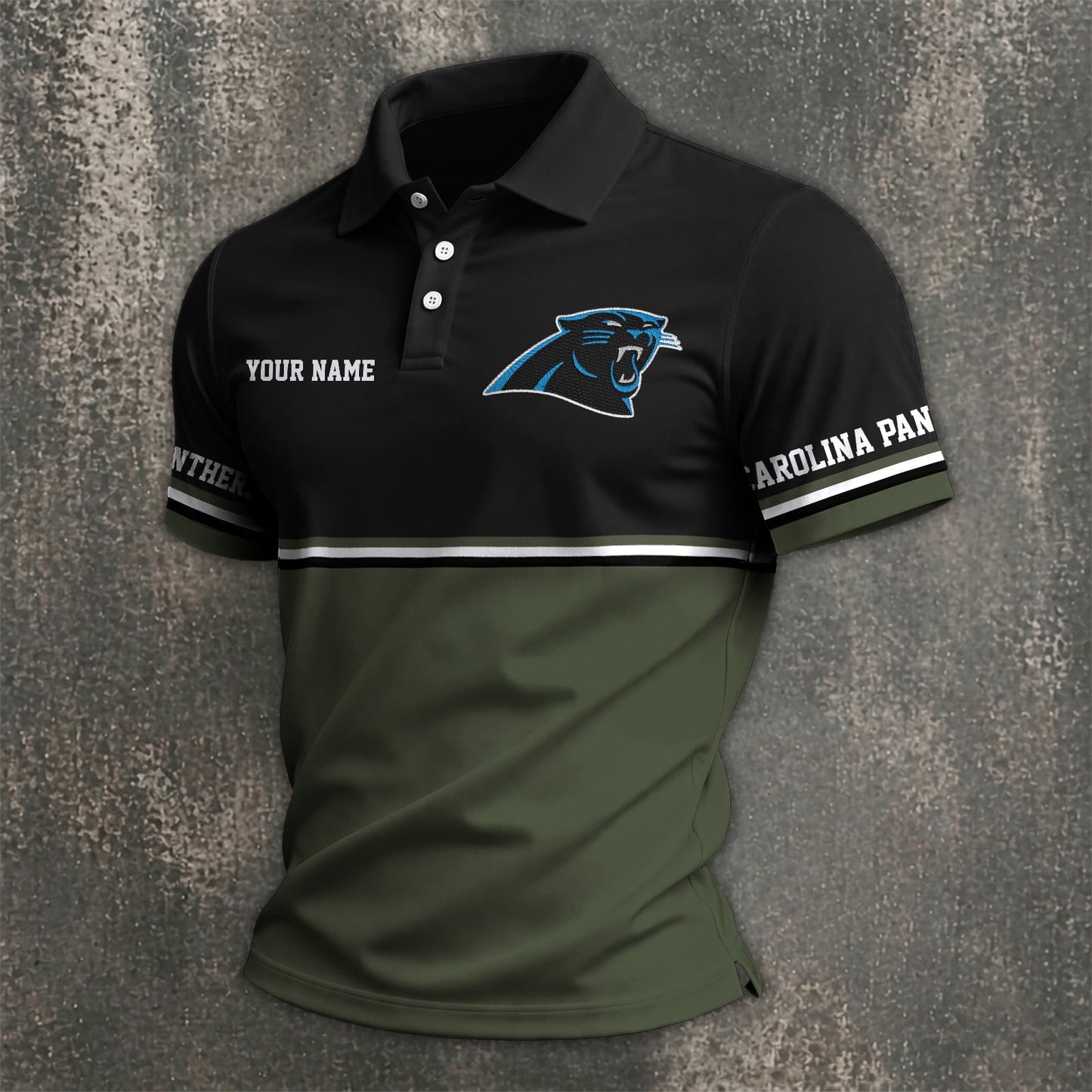 NFL x CAR Custom Name Premium Polo Shirt HLP 040526 HLPHUONG