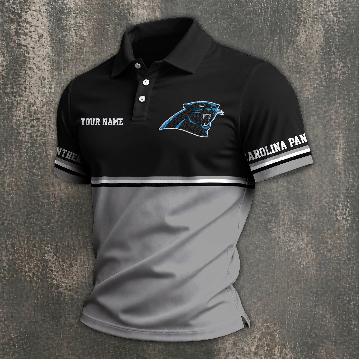 NFL x CAR Custom Name Premium Polo Shirt HLP 040526 HLPHUONG