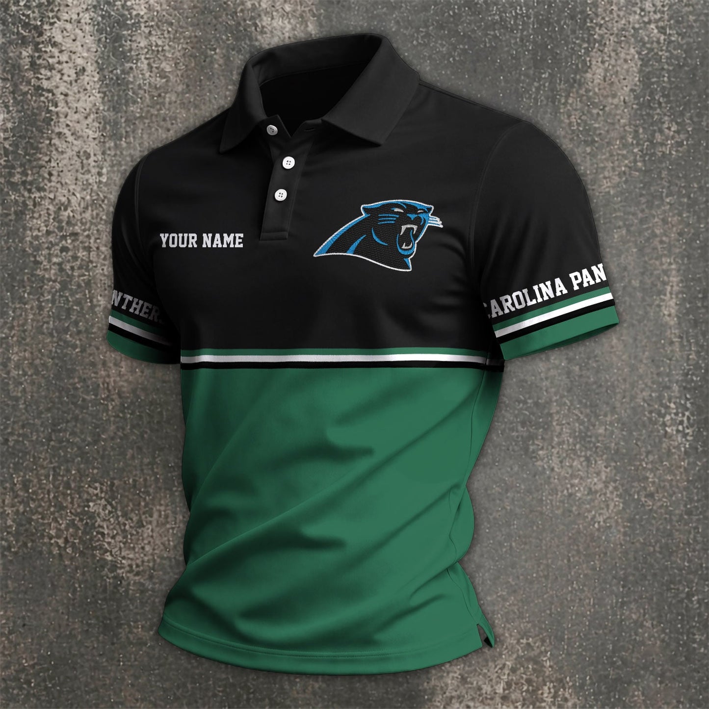 NFL x CAR Custom Name Premium Polo Shirt HLP 040526 HLPHUONG