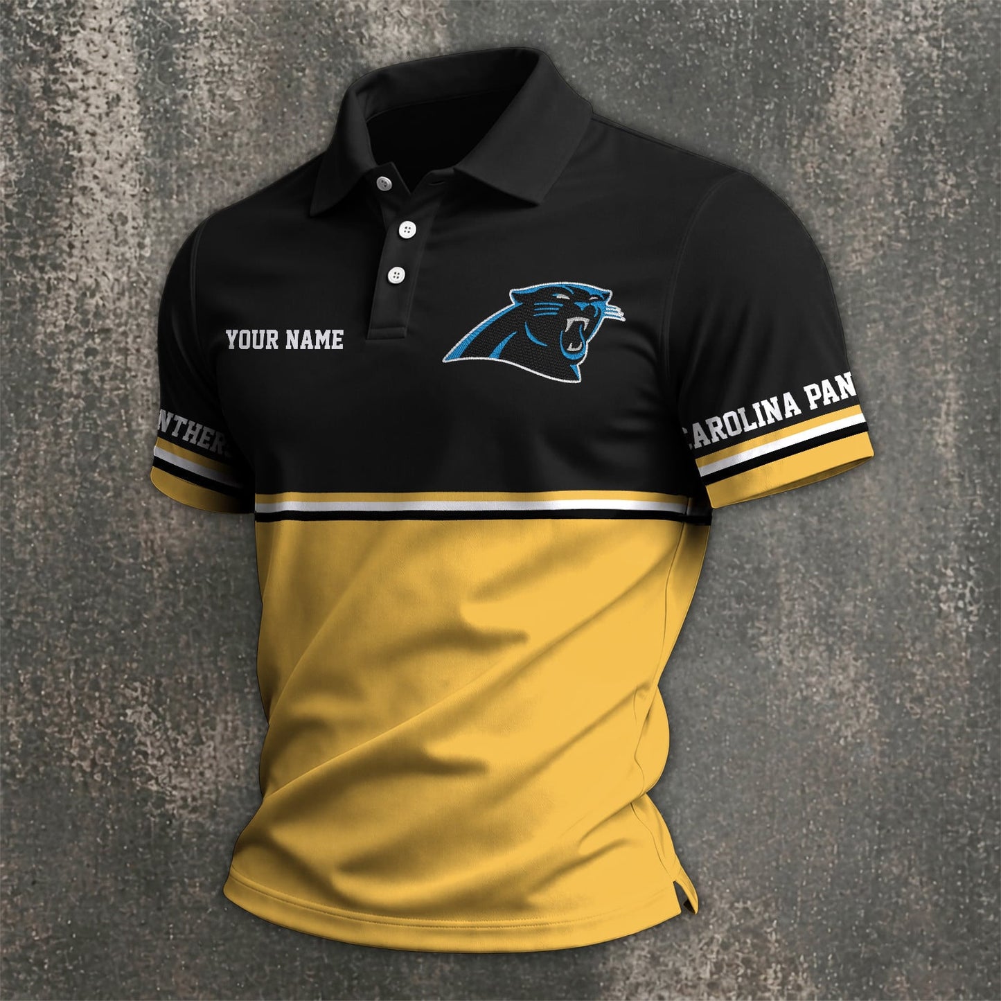 NFL x CAR Custom Name Premium Polo Shirt HLP 040526 HLPHUONG