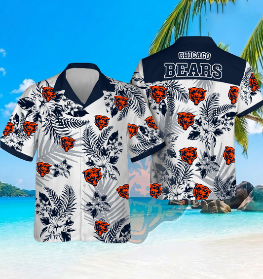 NFL x CHI Beach Hawaiian Shirt HLP 60426 HLPHUONG